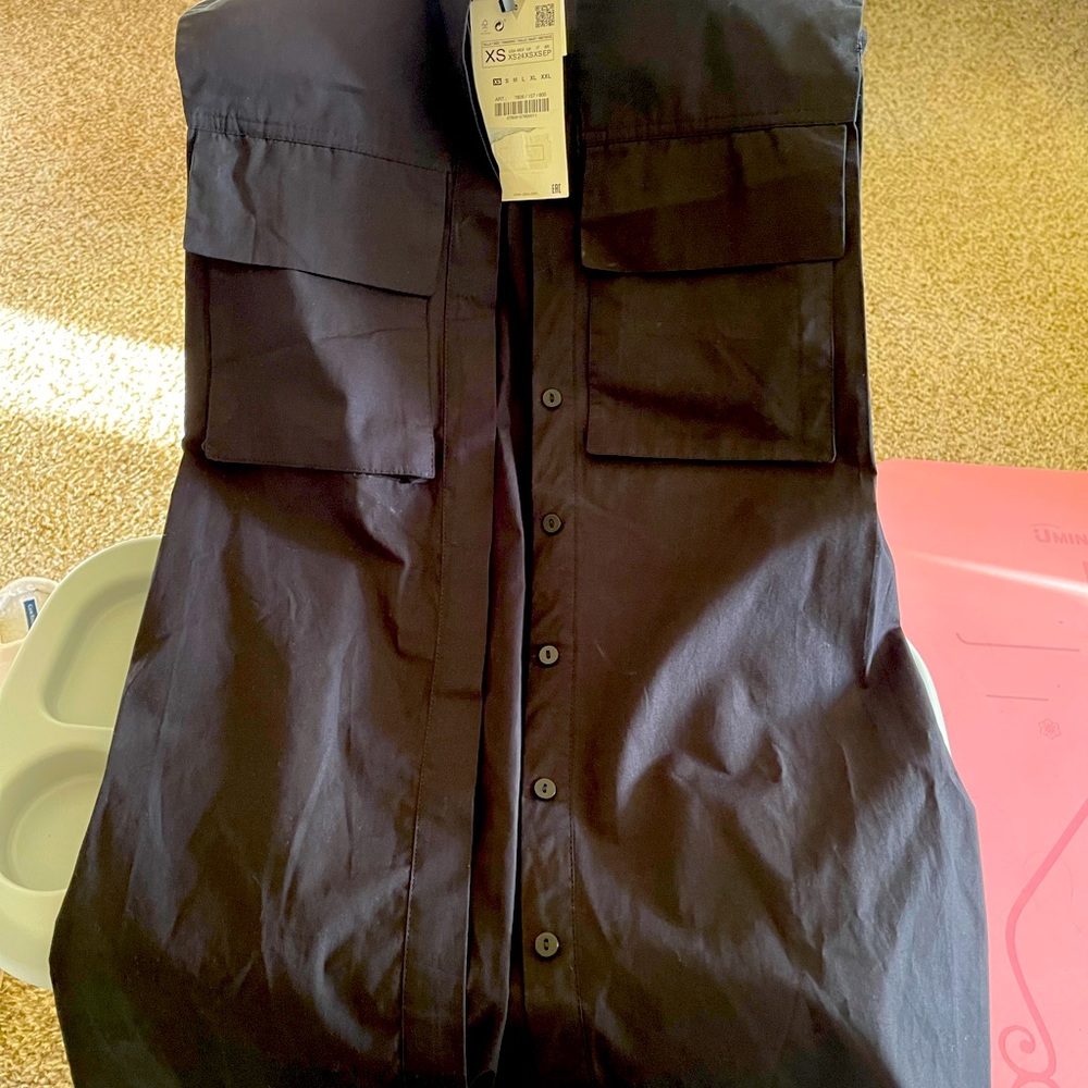 Zara black shirt
